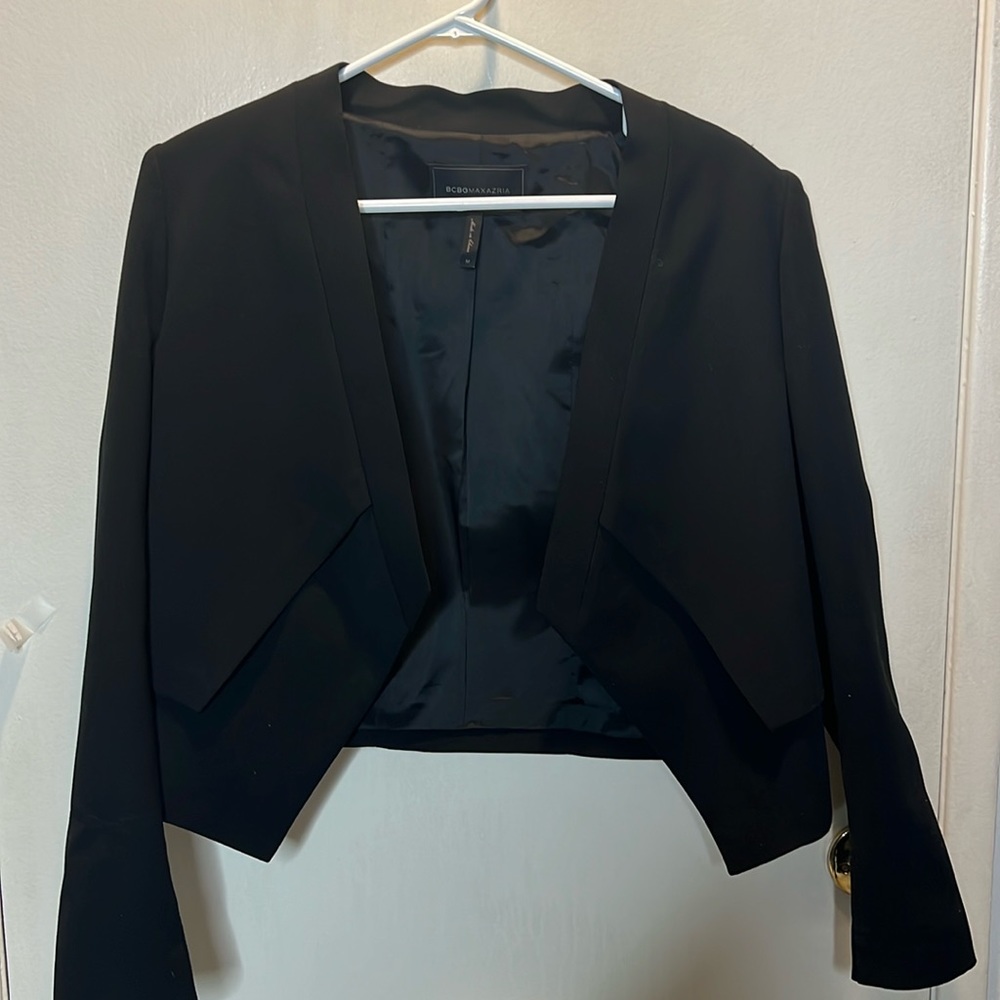 ***New BCBG Maxazria Lloyd Black Blazer